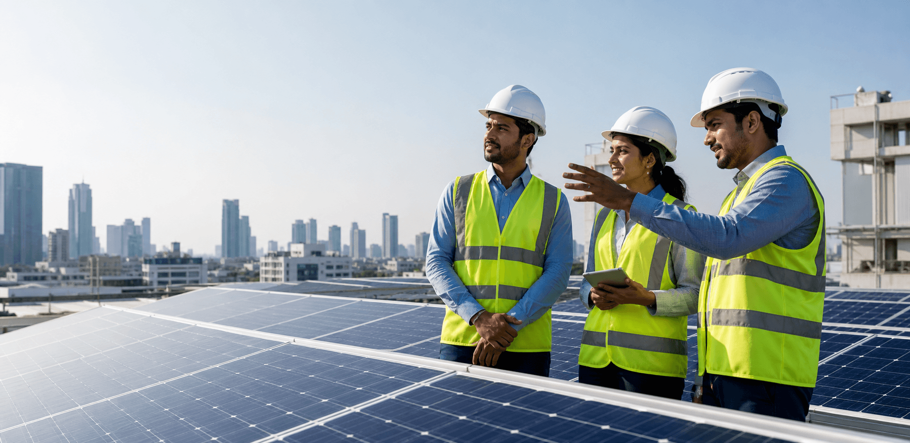 Premium rooftop solar installation by XolarX