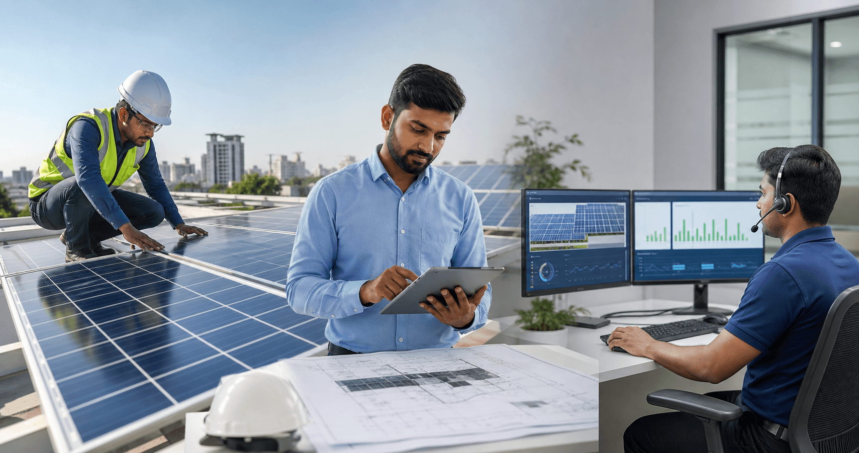 XolarX solar service workflow